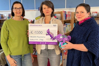 Spendenscheckübergabe